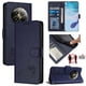 thumbnail image 5 of Funda tipo cartera FOXDOCK para Realme 12 pro 5G con soporte, ranuras, RFID, diseño de gato, 5 of 5