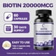 thumbnail image 2 of Suplemento Gpgp Biotina Colágeno Keratina 20000 Mcg 60 Cápsulas, 2 of 3