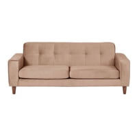 Latam Home - Sofa Salerno 3C Tela Velvet Beige