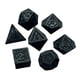 thumbnail image 2 of 7 Piezas De Dados Poliédricos, Recuerdo De Fiesta Negro, Dados De Varias Caras Para Juegos De Rol, 2 of 5