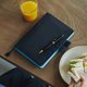 thumbnail image 3 of Funda de libro ほぼ日 Cousin (A5) negro y azul claro, 3 of 5