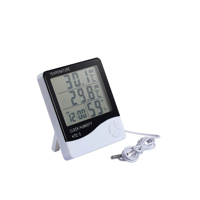 Genérico - Termómetro Higrómetro Digital Con Sonda Htc-2 +