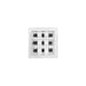 thumbnail image 2 of Cubierta de ventilación de aire acondicionado BUILDMART, moderna, decorativa, 6 x 6 pulgadas, blanca, 2 of 9