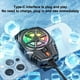 thumbnail image 2 of ABS Mobile Phone Cooler 3 Gear Ajustable Semiconductor Ventilador Radiador Para IOS Android PUBG Pantalla Digital Disipador de Calor-Negro, 2 of 7