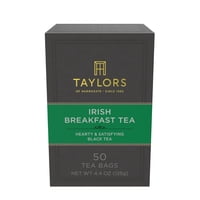 50 Bolsitas De Té Negras De Tea Taylors Of Harrogate Irish Breakfast