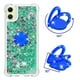 thumbnail image 2 of FOXDOCK Funda Glitter Líquida para Samsung Galaxy A07 con Anillo Brillante, TPU Antichoques y Esquinas Reforzadas, Soporte, 2 of 6