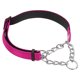 thumbnail image 1 of Collares de Cadena para Perros Uxcell, Collar para Perros sin Tirones Ajustable Reflectante de Nylon con Cadena de Acero Aleado, (L-24 Pulgadas, Rojo Rosado), 1 of 7
