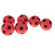 thumbnail image 5 of 6 piezas 2.4 '' mini eva fútbol pelotas deportivas ni?os interior juguete exterior rojo, 5 of 5