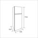 thumbnail image 4 of Refrigerador 294 Litros Hd-383Fn, 4 of 6