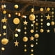 thumbnail image 3 of Guirnaldas de fiesta Twinkle Little Star con purpurina, lunas y estrellas colgantes, decoraciones para cumpleaños infantiles, baby shower, bodas, Ramadán, EID, graduación, suministros para fiestas, 3 of 8