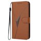 thumbnail image 2 of Funda Cartera Fibra de Carbono para Motorola Edge 50 Pro con Soporte y Cierre Magnético Marrón, 2 of 6
