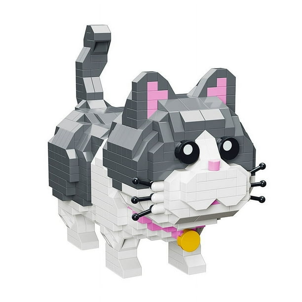 Cute Animal Micro Particle Building Blocks, Cute Pet Series Mini Building Blocks Kit