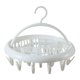 thumbnail image 1 of Percha Con Clip Percha De Secado Redonda Para Guantes Ropa Bufanda Blanco, 1 of 5