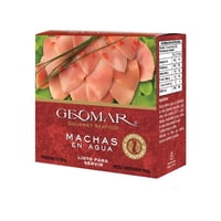 Machas Agua Lata Drenado 100 G - Neto 190 G Geomar