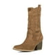 thumbnail image 5 of Botin Casual Mujer Vintage Moda Cowboy Bordado Weide QBM21, 5 of 8