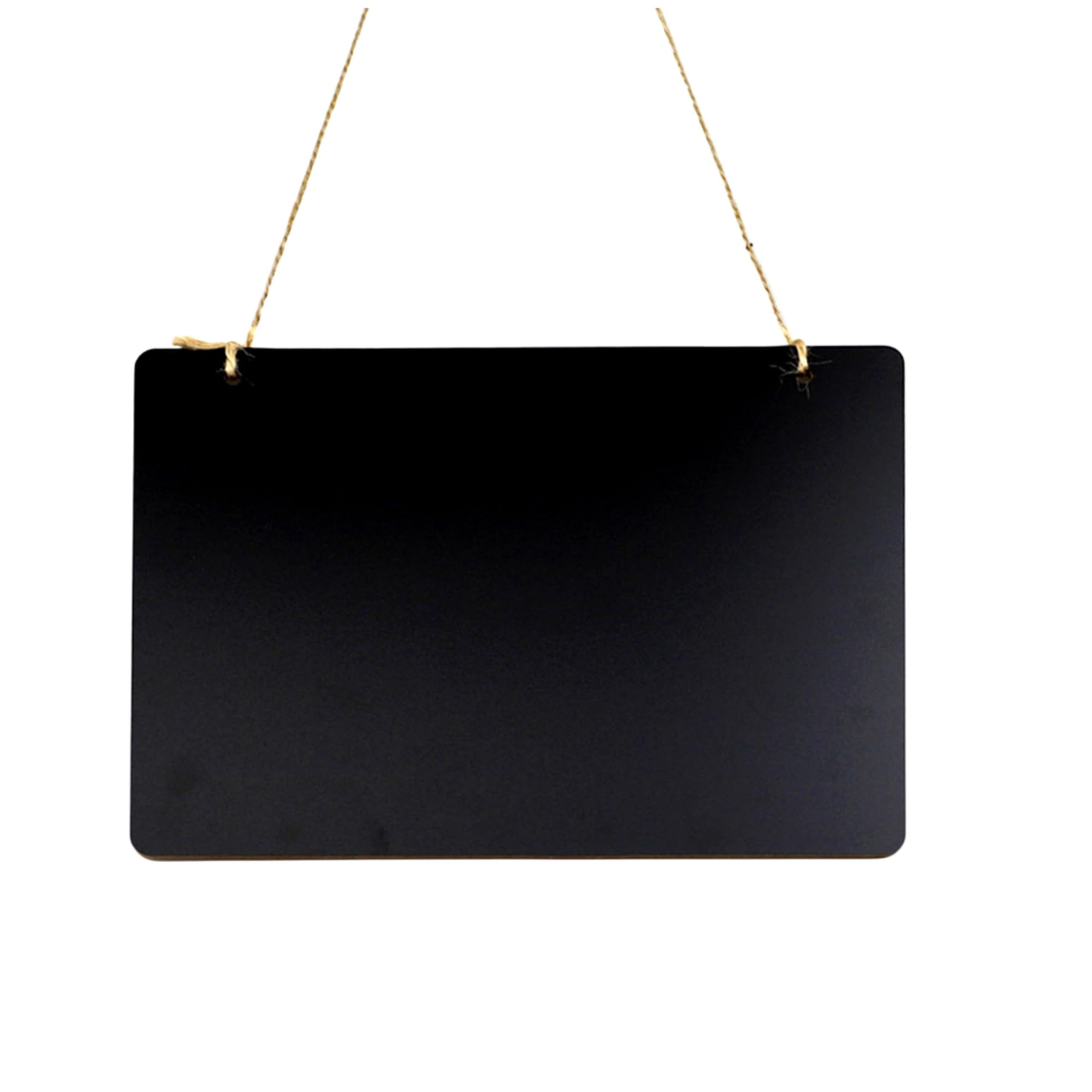 Letrero De Pizarra Colgante Fanbodta, Vintage, De Madera Borrable, 23 X 17 Cm