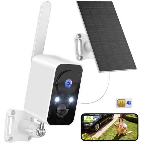 Cámara de Seguridad 4G Solar FOAOOD DF2204G 5200mAh 1296p