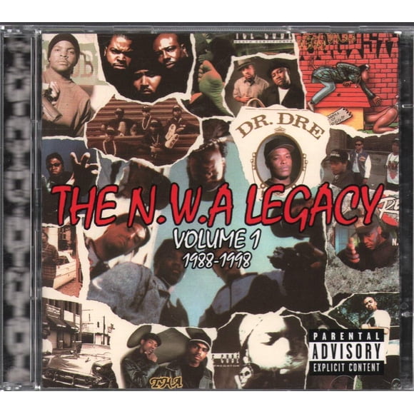 CD El Legado de N.W.A Volumen 1 1988-1998