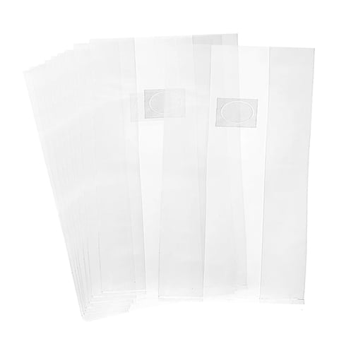Magideal - 20X Bolsas De Cultivo De Hongos Comestibles Bolsas De Desove Duraderas Con Parches De Filtro 32 Cm X 50 Cm / 12,60 Pulgadas X 19,69 Pulgadas Bolsas De