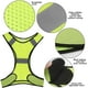 thumbnail image 5 of Chaleco reflectante de seguridad ajustable de alta visibilidad, talla universal, para bicicleta, motocicleta, ciclismo, correr y trotar (amarillo neón) (1 unidad), 5 of 5