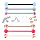 thumbnail image 2 of 1 Unidades Nariz Lengua Labio Ceja Tragus Ombligo Vientre Anillo Piercings Joyería C-12Pcs, 2 of 5