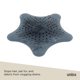 thumbnail image 4 of Recolector de cabello Umbra Starfish de silicona para desagüe, 15 cm, 4 of 6