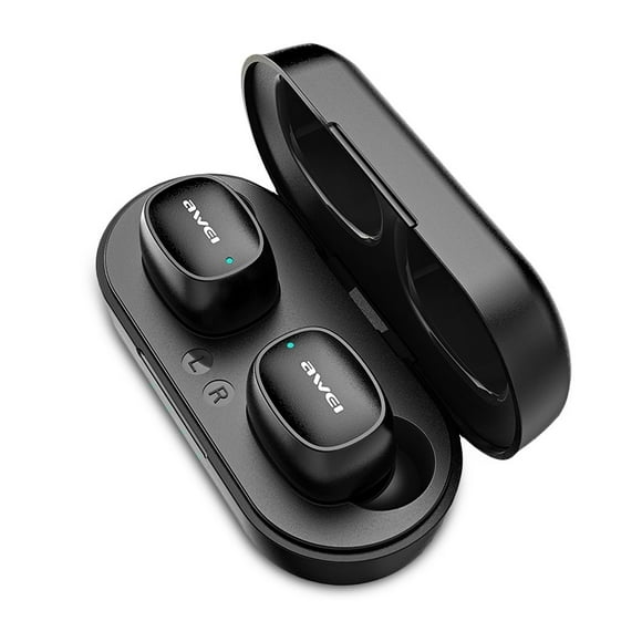 Audífonos Bluetooth Awei T13 TWS con caja de carga