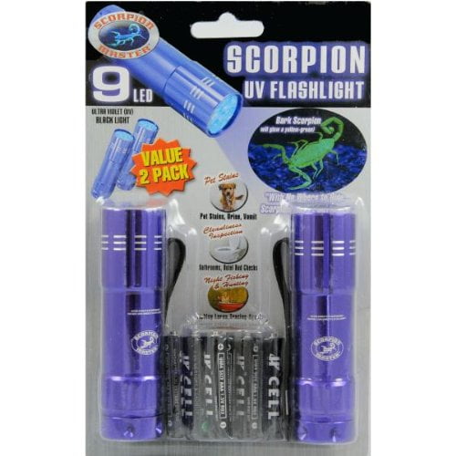 Linterna DDI Scorpion Master 9 LED UV de luz negra