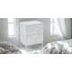 thumbnail image 1 of Velador Lumière 2 Cajones amplios moderno blanco, 1 of 7