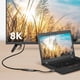 thumbnail image 2 of Adaptador DisplayPort a HDMI Insignia 8K con cable trenzado, 2 of 3