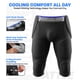 thumbnail image 2 of Faja protectora de fútbol americano Exxact Sports YS negra de 7 almohadillas, 2 of 6