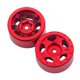 thumbnail image 5 of Cubos De Llanta Para Axial SCX24 Deadbolt C10 JLU B-17 RC Rock Crawler Rojo, 5 of 5