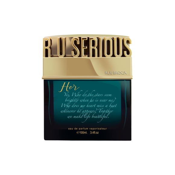 Perfume Rue Broca R U Serious Her Eau de Parfum para mujer, 100 ml