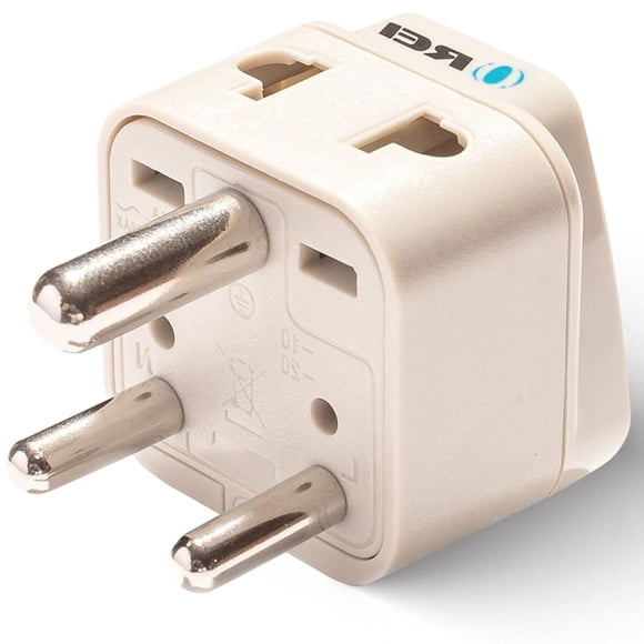 Adaptador de enchufe OREI USA a India tipo D 2 en 1 3000W 250V