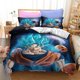 thumbnail image 1 of Anime Dragon Ball Bedding Set Double Size Bed Cover Cartoon Duvet Cover Pillowcase For Adult Kids Children Bedspread Bed Sheets, 1 of 5