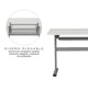 thumbnail image 5 of Escritorio Plegable Ergo-001 Relan Color Blanco, 5 of 10