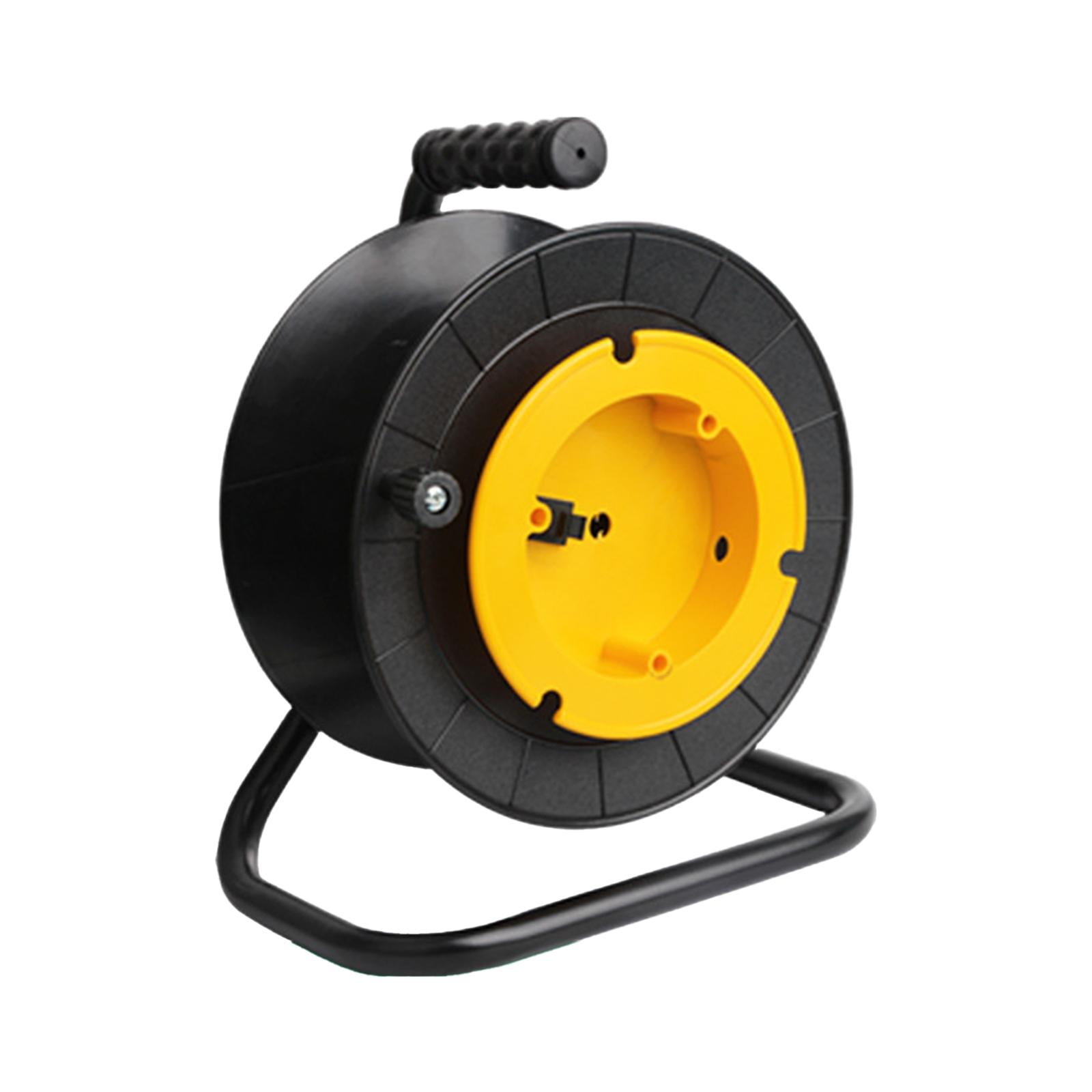 Ioensy - Carrete De Cable Vacío, Carrete De Cable De Alimentación Con Manivela Para Patio, Cortacésped, Cable De Jardín S260a