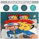 thumbnail image 5 of Pik_achu Print Bedding Set Pattern Duvet Cove Set 3 Pieces 1 Quilt Cover And 2 Pillowcases for Women Men Teens, 5 of 5