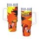 thumbnail image 4 of Dragon Ball Vaso aislado de acero inoxidable con asa, diseño temático, regalo para familia, amigos y fans; incluye pajita y encaja en el portavasos estándar, 40 oz, 4 of 6
