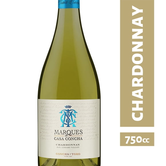 Vino Blanco Chardonnay 14° Botella, 750 cc