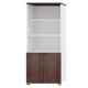 thumbnail image 1 of Gabinete Alto con Librero Wengue/Blanco, 1 of 1