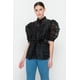 thumbnail image 3 of Una Mini Blusa de Organza Transparente, 3 of 5