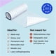 thumbnail image 3 of Cinta de transferencia TapeMan Blue Transparente para vinilo de 30 cm x 30 m con rejilla, 3 of 8