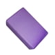 thumbnail image 2 of Bloque De Ladrillo De Espuma Espumosa Para Yoga, Gimnasio En Casa, Ejercicio, Herramienta Deportiva, Color Morado, 2 of 3