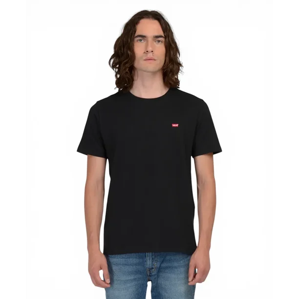 Polera Hombre Ss Original Hm Tee Negro Levis
