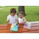 thumbnail image 2 of Contenedor de alimentos puzzle rosa, 2 of 3