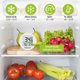 thumbnail image 2 of Geevon Small Digital Refrigerator Thermometer 2 Pack, IP65 Waterproof, 2 of 3