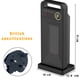 thumbnail image 5 of Calentador eléctrico con control remoto y pantalla táctil, calentador eléctrico vertical doméstico., 5 of 5
