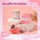 thumbnail image 2 of Caja Regalo Mujer 9 Piezas Spa Vaso Tarmico Calcetines Rosa, 2 of 3