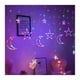 thumbnail image 3 of Guirnalda Navideña Navidad Estrellas Lunas Cortina Luz Led Multicolor, 3 of 3
